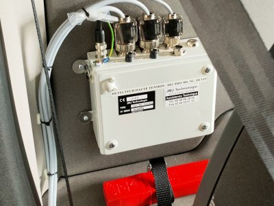 Boîtier Unité Centrale-dispositif pour détection de lignes électriques aériennes haute tension