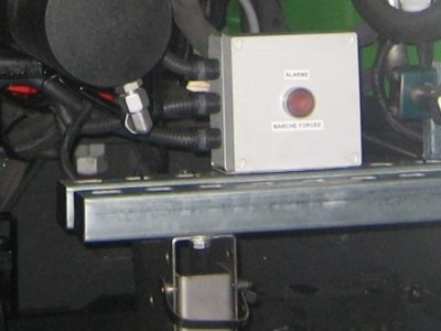 Boîtier de visualisation extérieure-détecteur de lignes électriques aériennes haute tension-grue auxiliaire