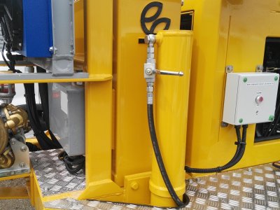 Boîtier Unité Centrale-détecteur de lignes électriques aériennes haute tension-foreuse