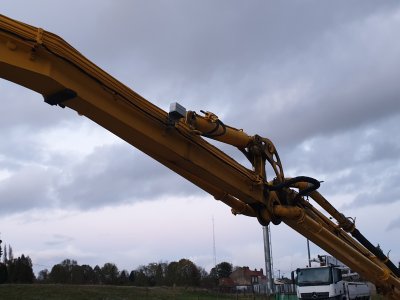 Vue d'ensemble_détection de lignes électriques aériennes haute tension pour pompe à béton multi-capteurs